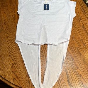 White Crop Top